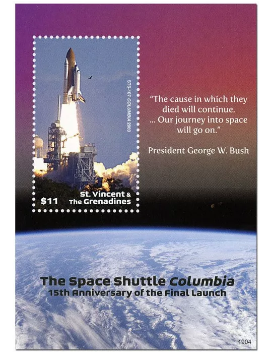 n° 808 - Timbre SAINT-VINCENT Blocs et feuillets