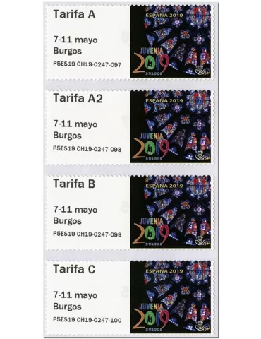 n° 154 - Timbre ESPAGNE Timbres de distributeurs