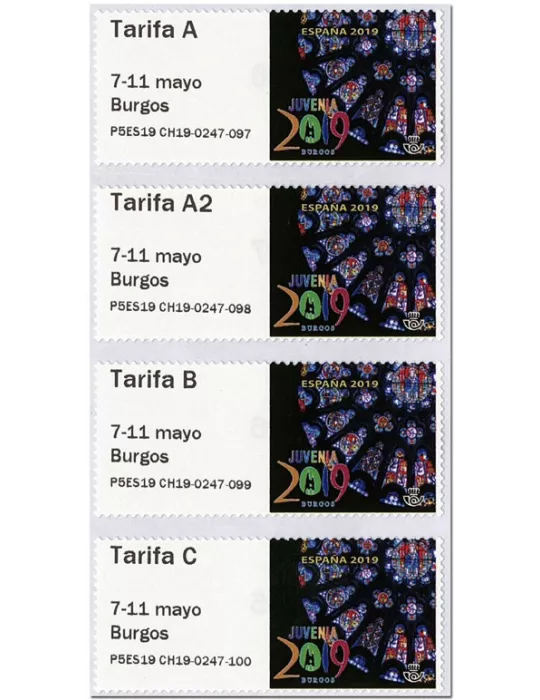 n° 154 - Timbre ESPAGNE Timbres de distributeurs