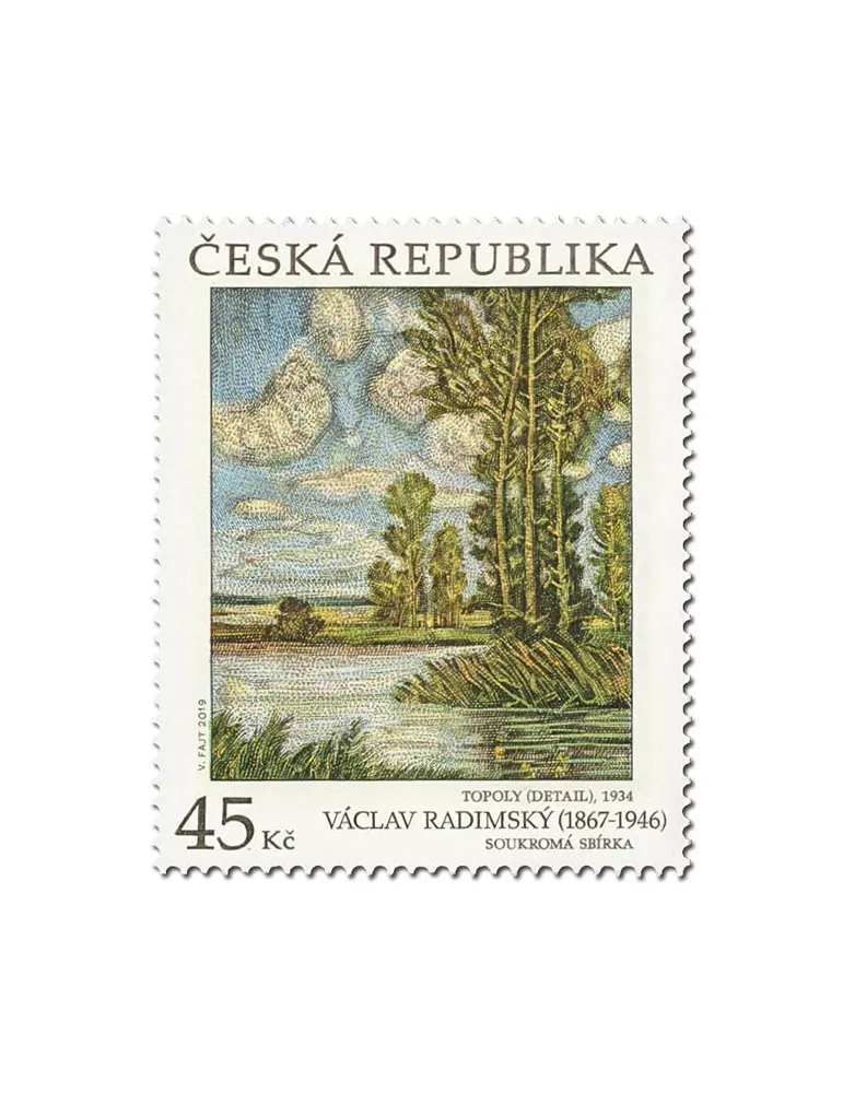 n° 918/919 - Timbre TCHEQUE (République) Poste