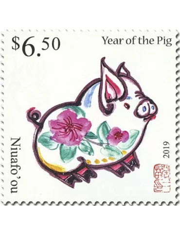 n° 444/445 - Timbre NIUAFO´OU Poste