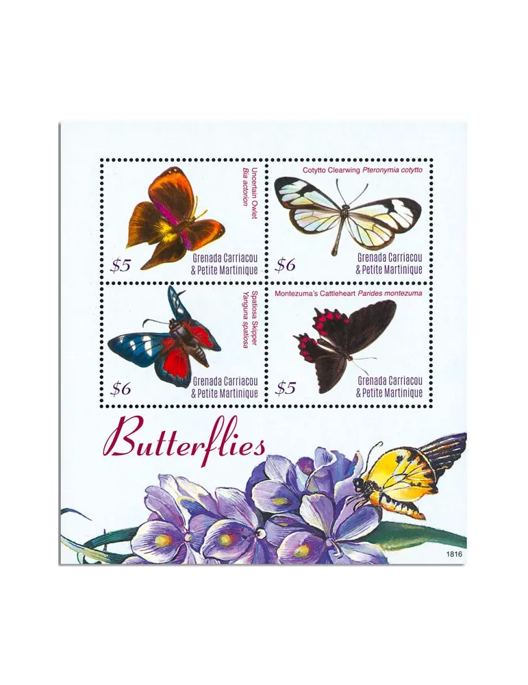 n° 4390A/4390D - Timbre GRENADINES Poste