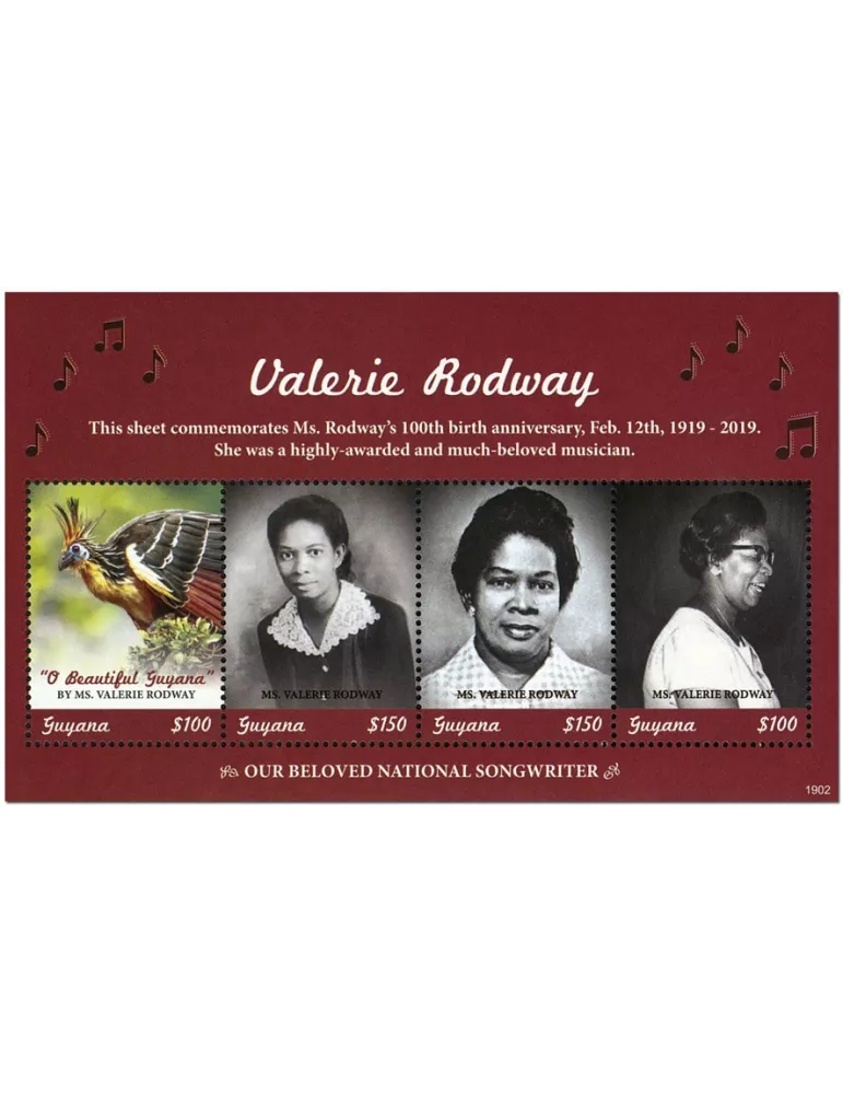 n° 7043/7046 - Timbre GUYANA Poste