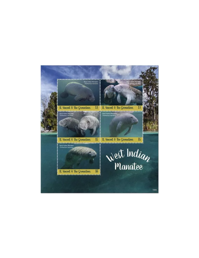 n° 6407/6411 - Timbre SAINT-VINCENT Poste