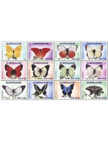 n° 2854/2865 - Timbre SURINAM Poste