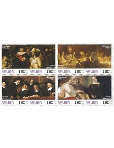 n° 1051/1058 - Timbre ARUBA Poste