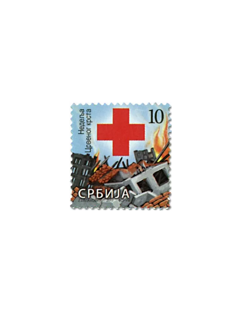n° 67 - Timbre SERBIE Timbres de bienfaisance
