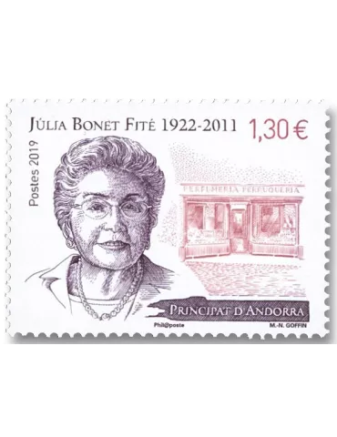 n° 833 - Timbre Andorre Poste