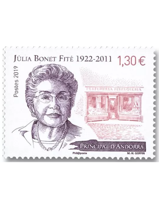 n° 833 - Timbre Andorre Poste