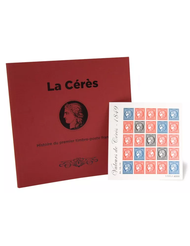 Livre La Cérès - Histoire du premier timbre-poste français