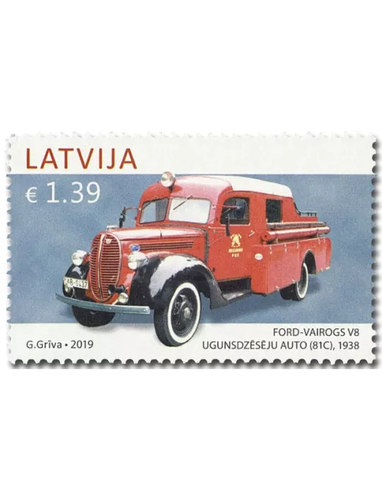 n° 1047 - Timbre LETTONIE Poste