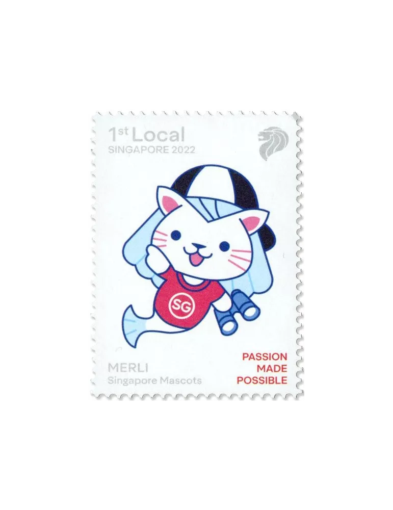 n° 2534/2538 - Timbre SINGAPOUR Poste
