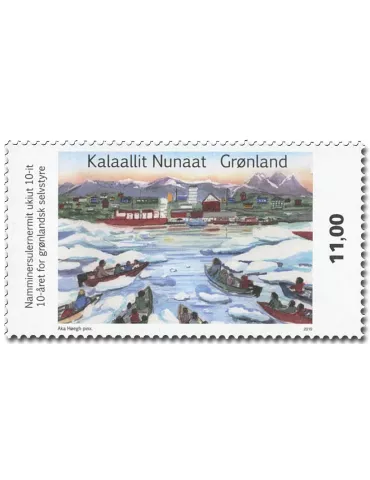 n° 798 - Timbre GROENLAND Poste