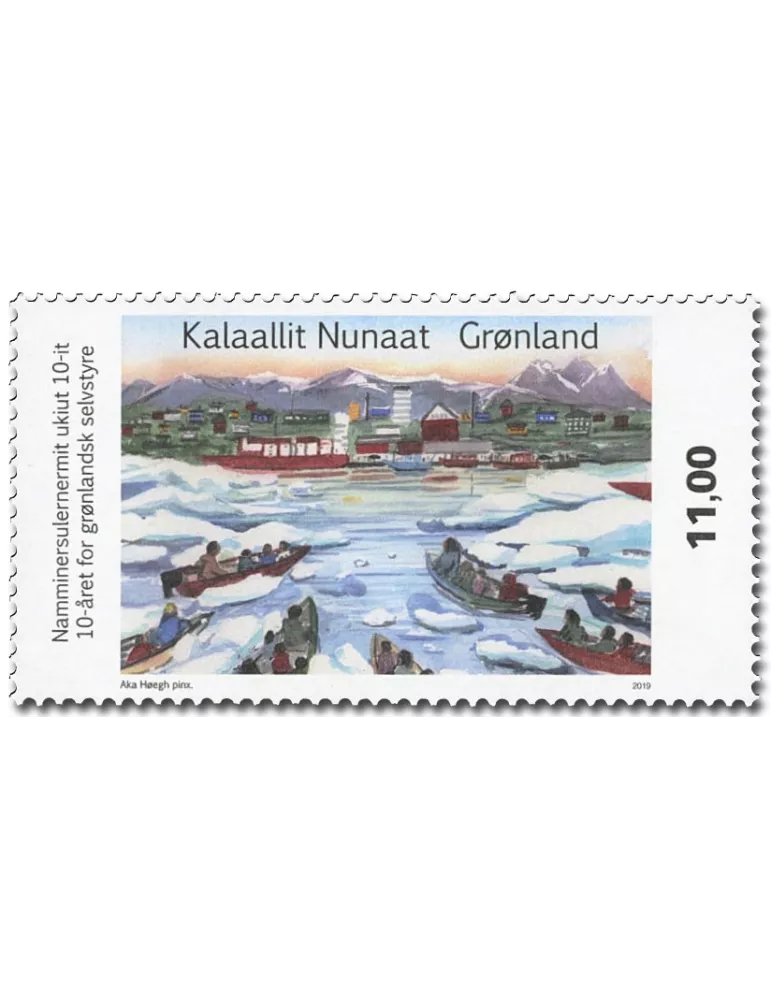 n° 798 - Timbre GROENLAND Poste