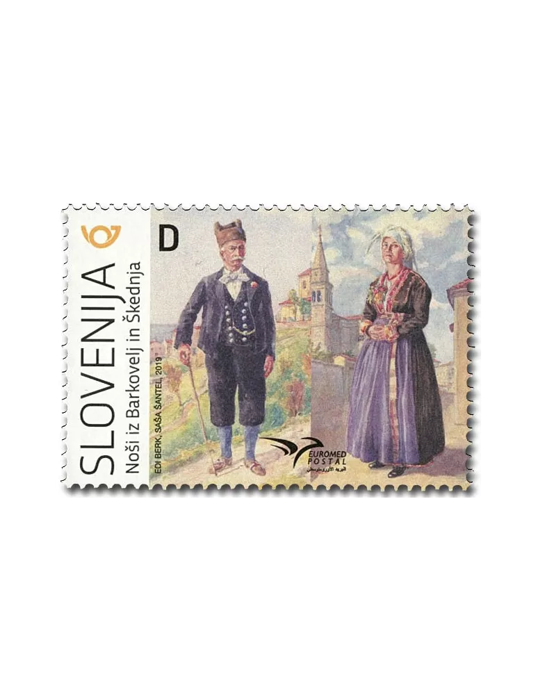 n° 1155 - Timbre SLOVENIE Poste
