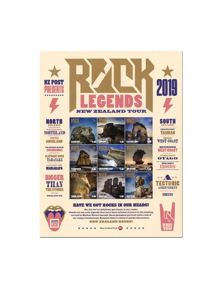 n° 3513/3521 - Timbre NOUVELLE-ZELANDE Poste