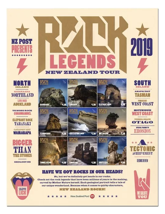 n° 3513/3521 - Timbre NOUVELLE-ZELANDE Poste