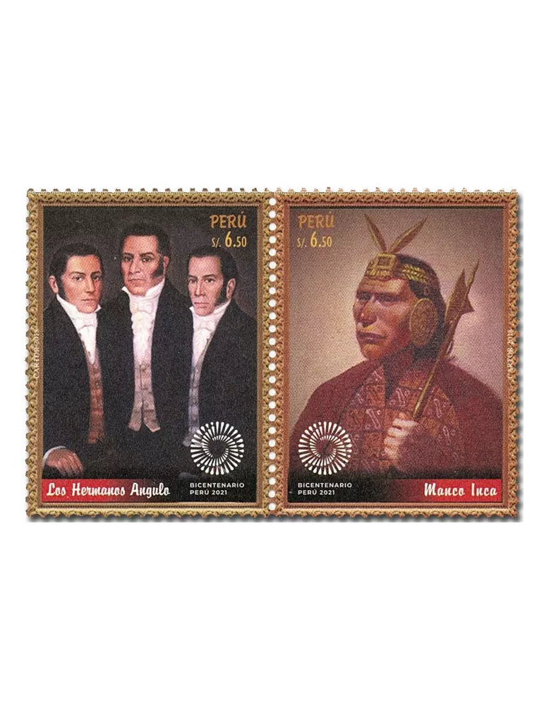 n° 2192/2193 - Timbre PEROU Poste