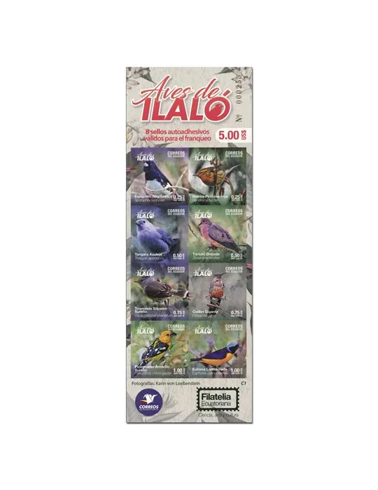 n° C2863/C2871 - Timbre EQUATEUR Carnets