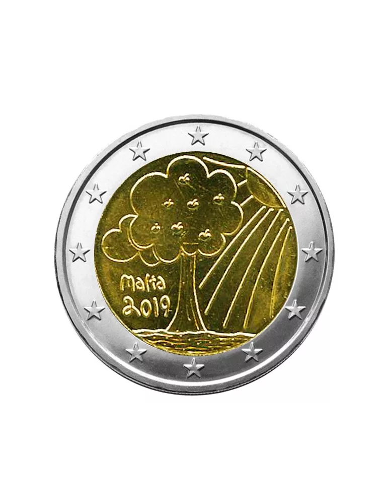 2 EURO COMMEMORATIVE 2019 : MALTE (Nature et environnement)