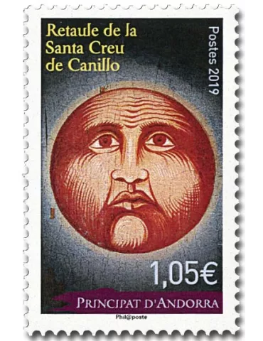 n° 838 - Timbre ANDORRE Poste