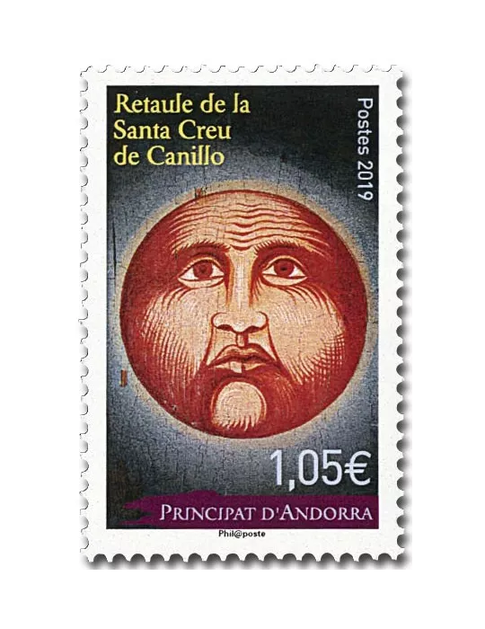 n° 838 - Timbre ANDORRE Poste