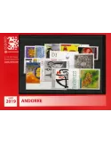 n° 824/839 - Timbre Andorre Année complète (2019)