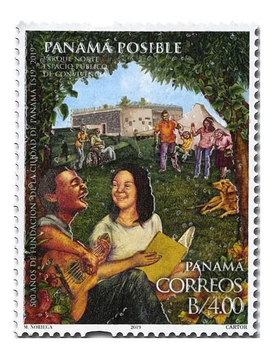 n° 1346/1349 - Timbre PANAMA Poste