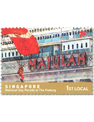 n° 2586/2590 - Timbre SINGAPOUR Poste