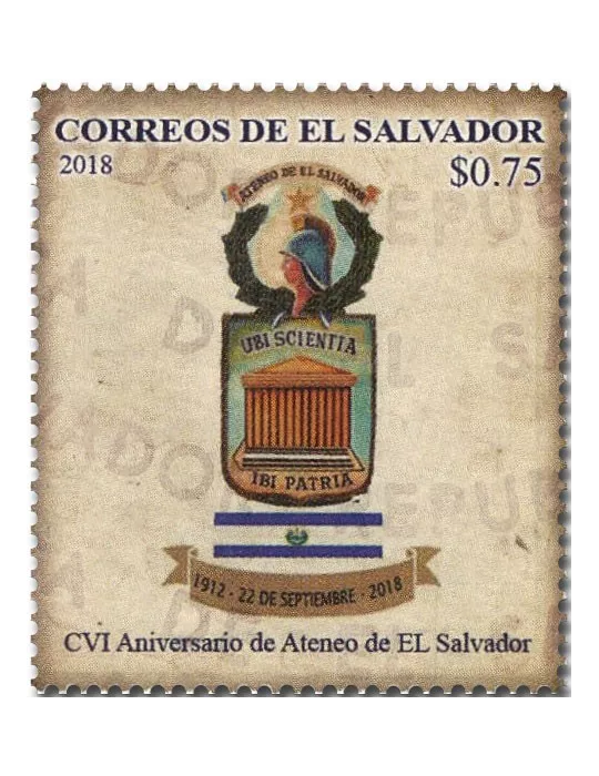 n° 1918 - Timbre SALVADOR Poste