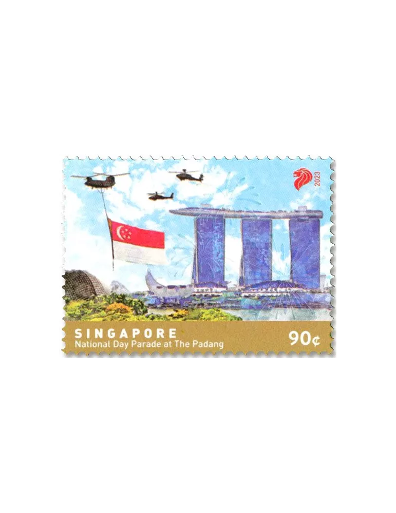 n° 2586/2590 - Timbre SINGAPOUR Poste