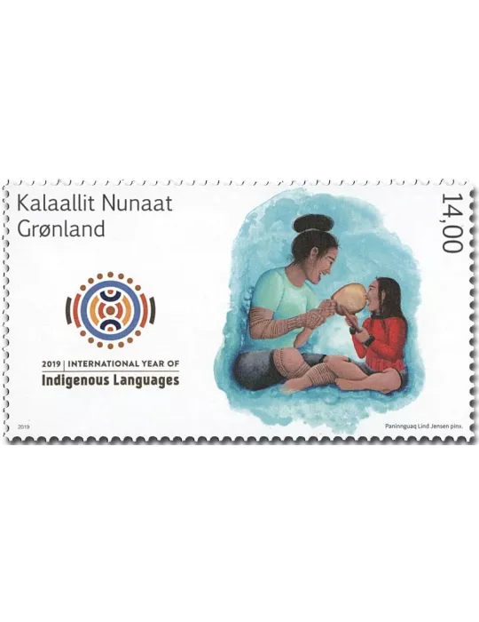 n° 800 - Timbre GROENLAND Poste