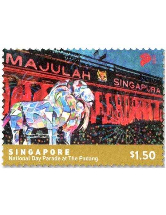 n° 2586/2590 - Timbre SINGAPOUR Poste