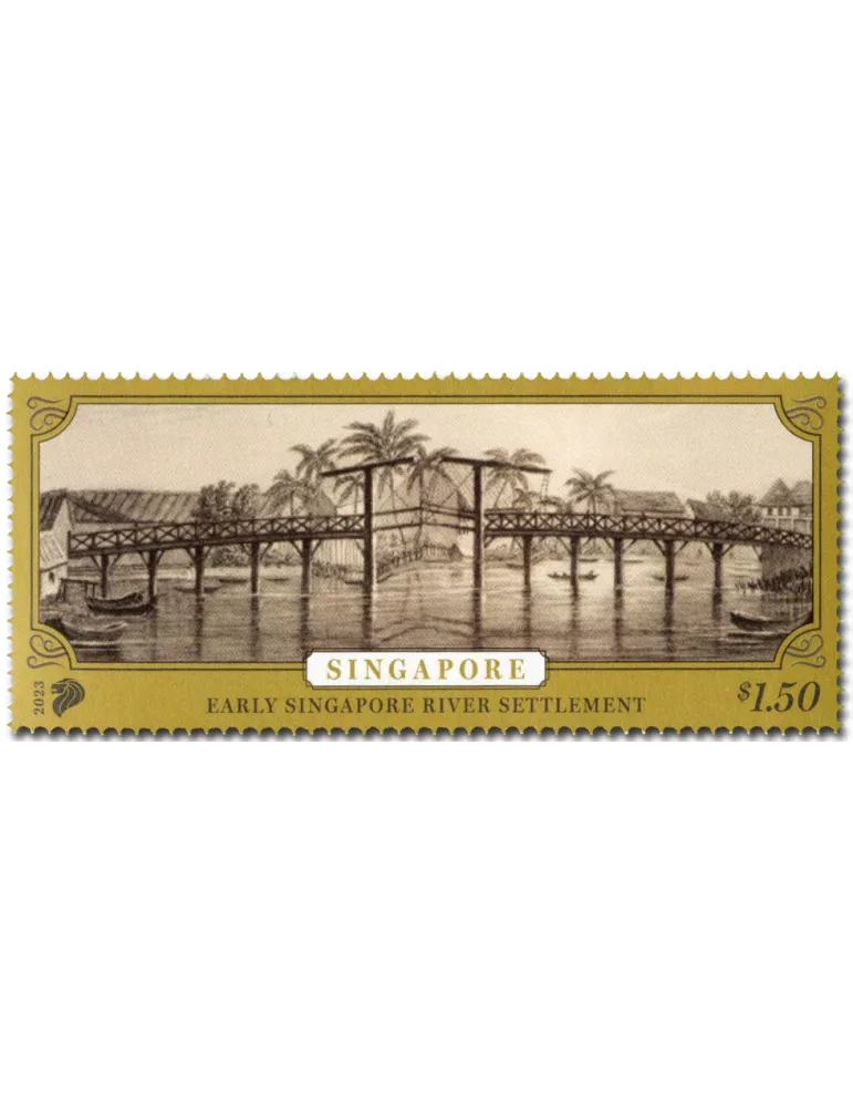 n° 2591/2594 - Timbre SINGAPOUR Poste