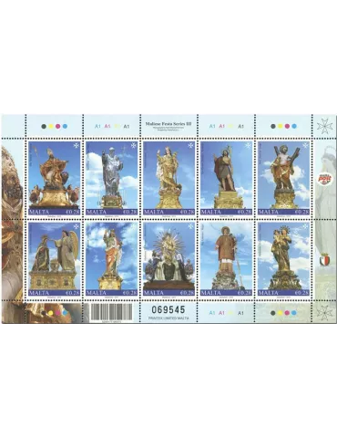 n° 1970/1979 - Timbre MALTE Poste