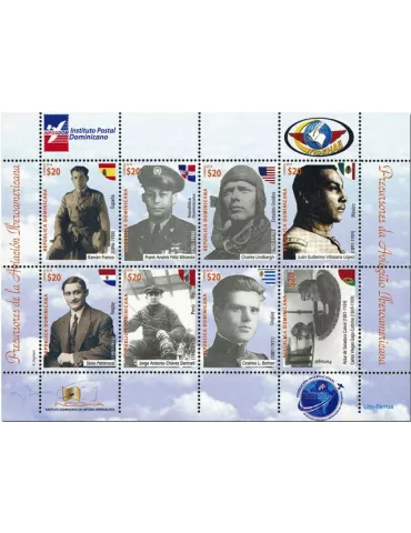 n° 2055/2062 + n° 2063/2070 (24 valeurs) - Timbre DOMINICAINE Poste