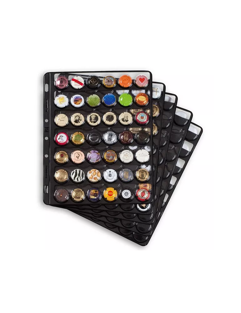 Recharges COMPART 42 noires (paquet de 5) LEUCHTTURM