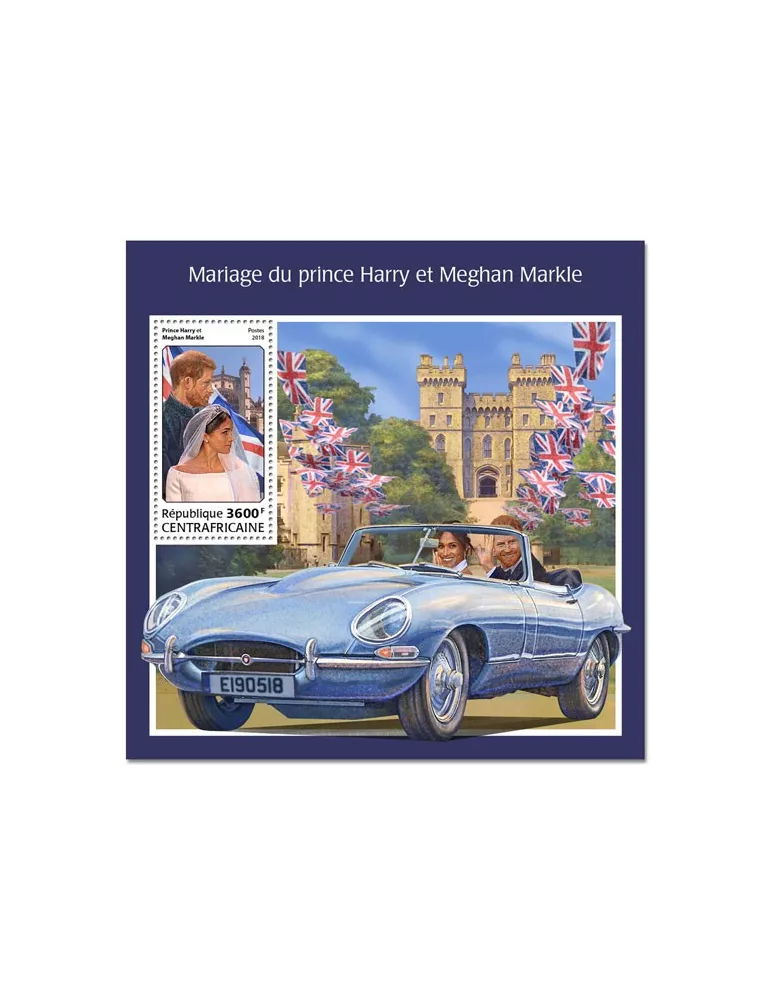 n° 1262 - Timbre CENTRAFRIQUE Blocs et feuillets