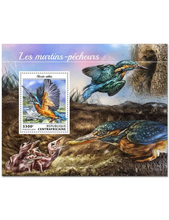 n° 1283 - Timbre CENTRAFRIQUE Blocs et feuillets