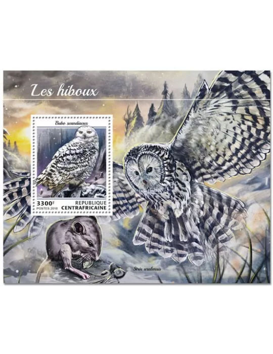 n° 1287 - Timbre CENTRAFRIQUE Blocs et feuillets