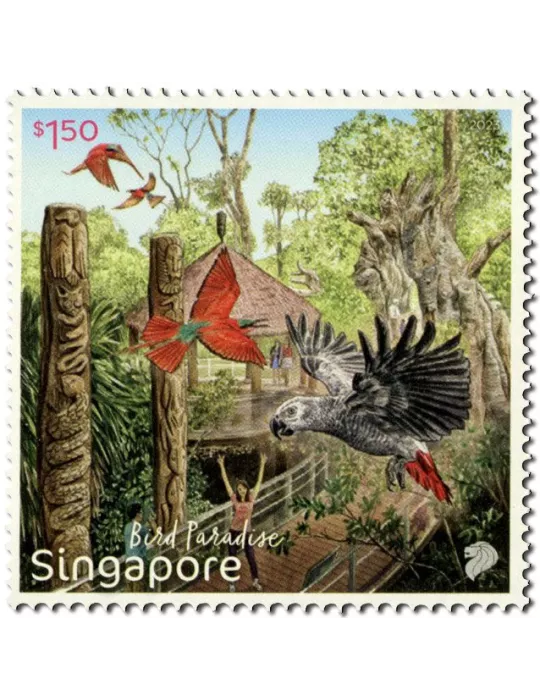 n° 2600/2605 - Timbre SINGAPOUR Poste
