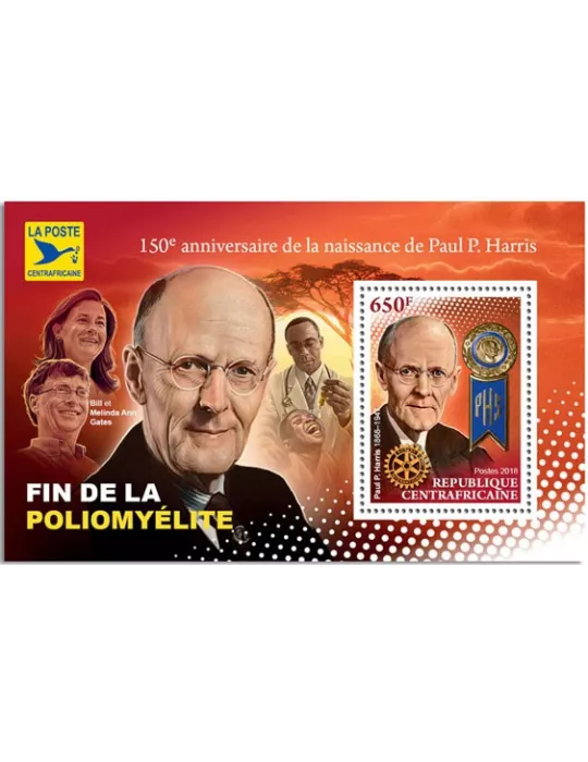 n° 1347 - Timbre CENTRAFRIQUE Blocs et feuillets