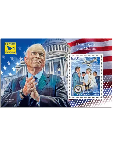 n° 1362 - Timbre CENTRAFRIQUE Blocs et feuillets