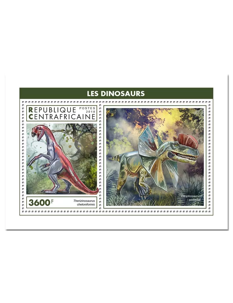 n° 1379 - Timbre CENTRAFRIQUE Blocs et feuillets