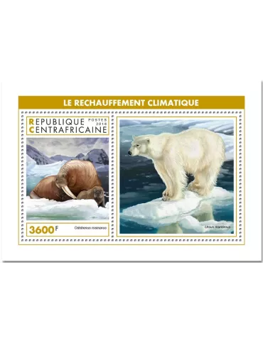 n° 1385 - Timbre CENTRAFRIQUE Blocs et feuillets