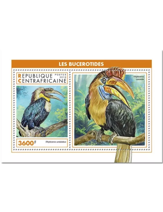 n° 1389 - Timbre CENTRAFRIQUE Blocs et feuillets