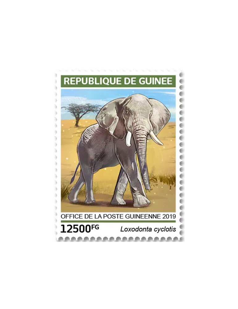 n° 9701/9704 - Timbre GUINÉE Poste