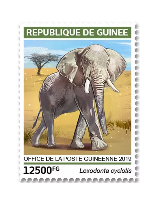 n° 9701/9704 - Timbre GUINÉE Poste