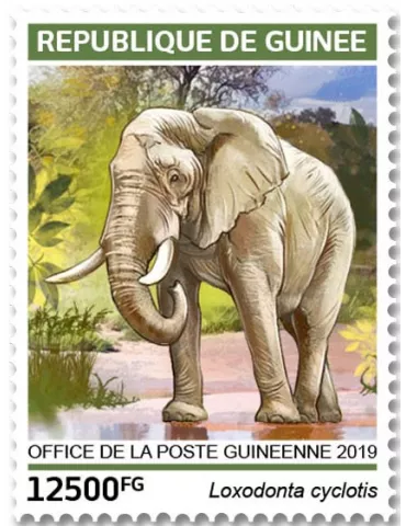 n° 9701/9704 - Timbre GUINÉE Poste 2