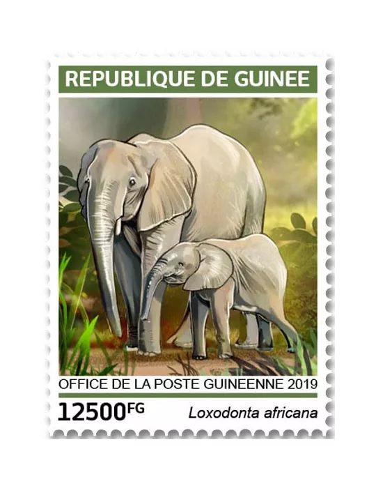 n° 9701/9704 - Timbre GUINÉE Poste